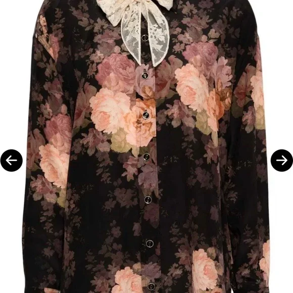 NWT Zimmermann silk blouse - Picture 4 of 16